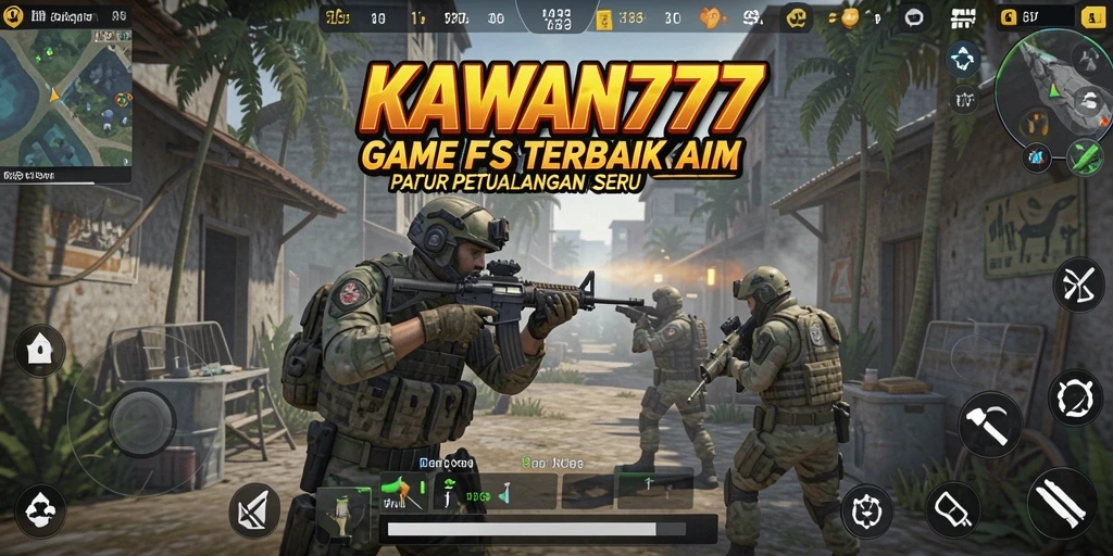 Gameplay intens KAWAN777 dengan aksi tembak-menembak yang mendebarkan.